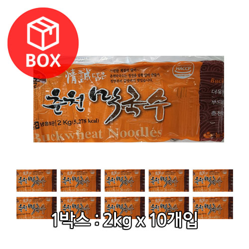 뉴마포식품 춘천막국수 2kg 1박스(10개)