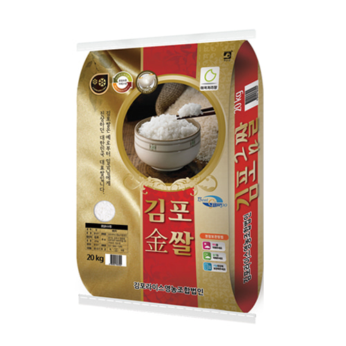 [햅쌀] 김포라이스 김포금쌀 추청미 20kg